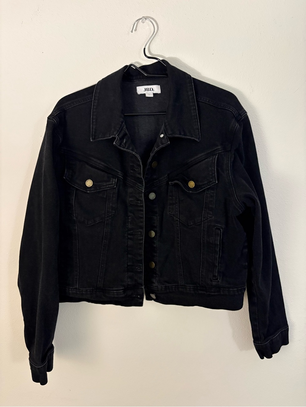 JBL Black Denim Trucker Jacket